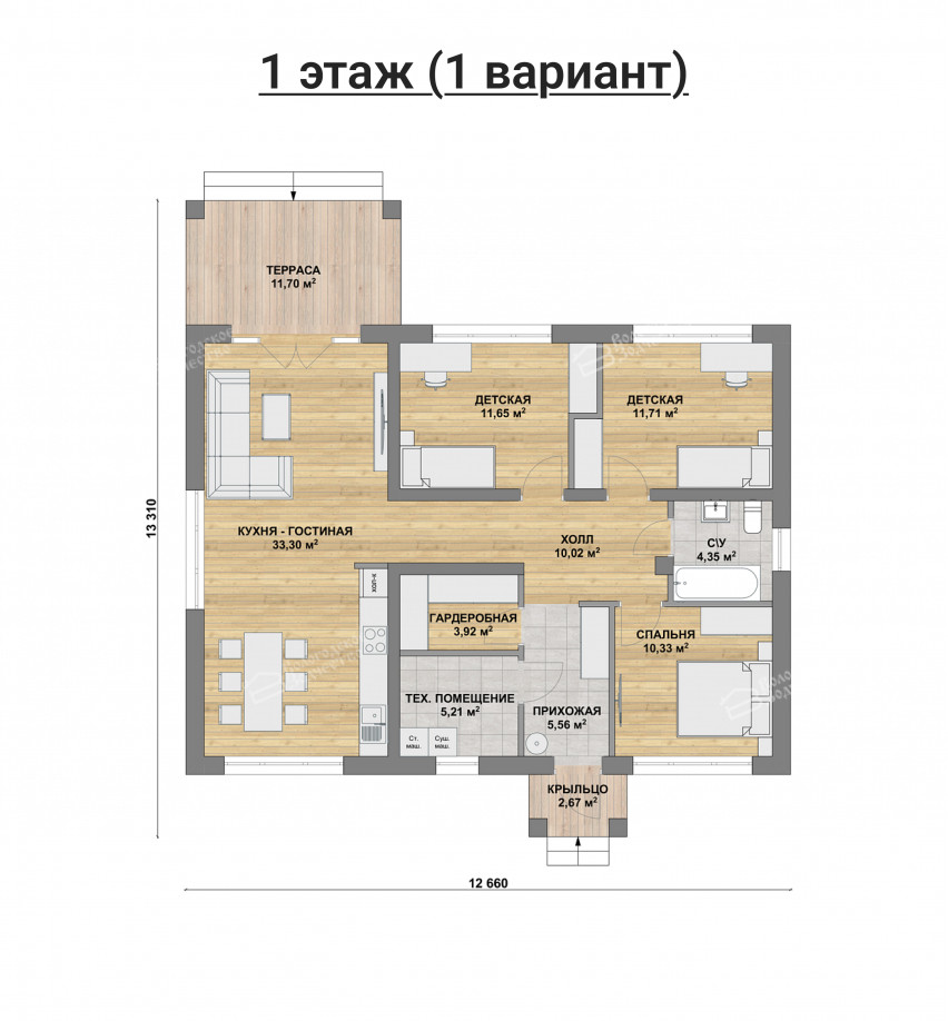  Дом из камня VZ-770